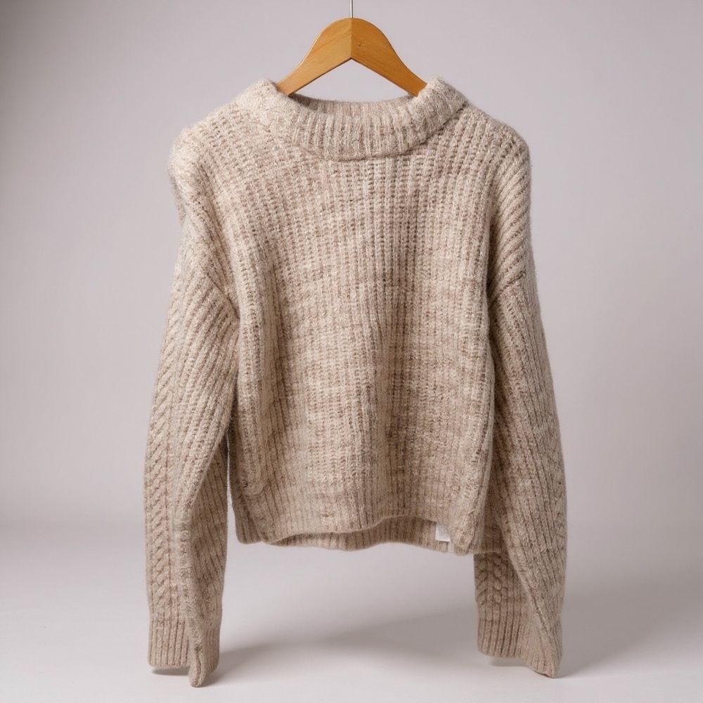 En Saison Beige Knit Sweater
